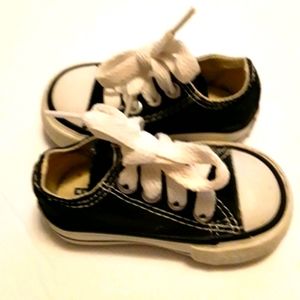 Toddler Converse Shoes Black Size 2